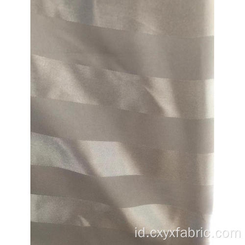 100% polyester kain satin stripe jacquard dobby